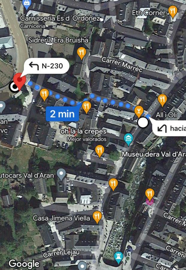 Apartamento Tranquilo Vielha Centro Con Parking Gratuito Zewnętrze zdjęcie